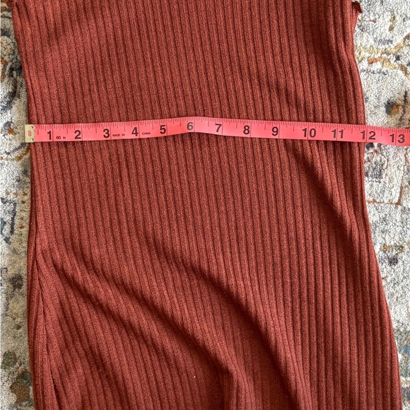 Source Unknown Pink Ribbed Bodycon Mini Dress - Picture 7 of 8